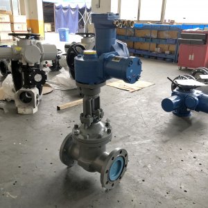 礦用電動閥門MKZ941H-40 DN150防爆（礦山、冶